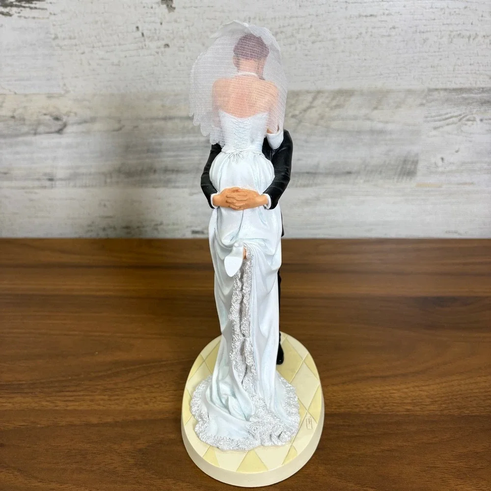Lenox Thomas Blackshear Ebony Visions FOREVER ONE‎ Wedding Cake Topper 9